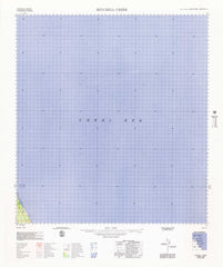 9349 Mitchell Creek 1:100k Topographic Map