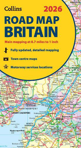 Britain Collins Folded Map 2026