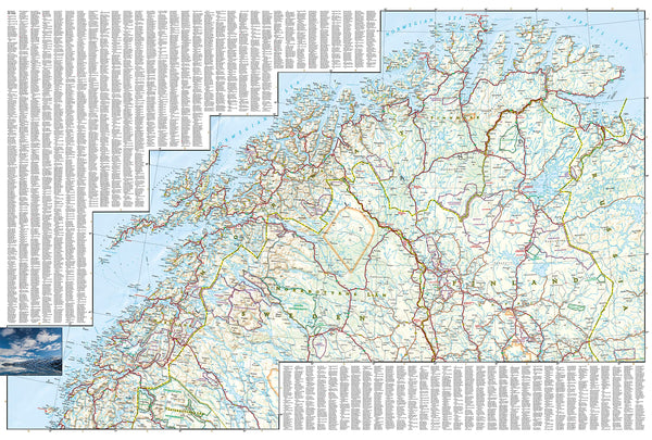 Finland & Northern Scandinavia National Geographic Folded Map