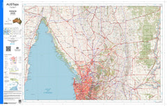 Adelaide I5409 AUSTopo 1:250,000 Map