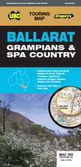 Ballarat Grampians & Spa Country UBD 382 Map