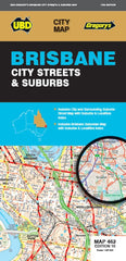 Brisbane City Streets & Suburbs UBD 462 Map