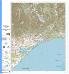 Bairnsdale Special J5507 AUSTopo 1:250,000 Map