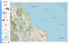 Bundaberg G5602 AUSTopo 1:250,000 Map