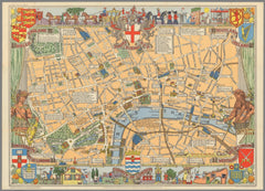 Children's Wall Map of London 1924 (Copy)