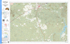 Charters Towers F5502 AUSTopo 1:250,000 Map