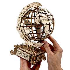 3D Wooden Travel Puzzle – World Globe