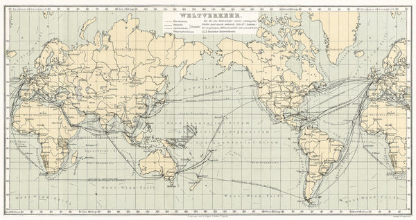 Geographical-Statistical World Lexicon (1888) by Emil Metzger