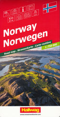 Norway Hallwag Map