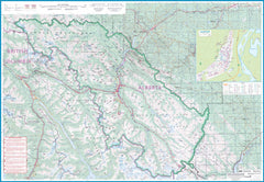 Banff & Jasper National Parks ITMB Map