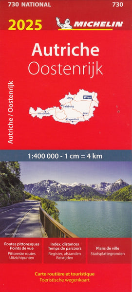 Austria Michelin Map 730