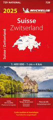 Switzerland Michelin Map 729