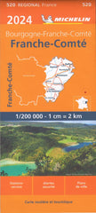 France Franche - Comte 520 Michelin Map