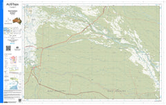 Normanton E5407 AUSTopo 1:250,000 Map