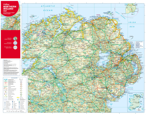 Northern Ireland Pocket Map by Collins