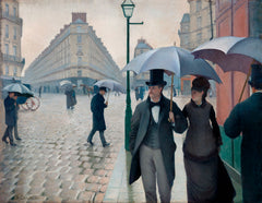 Paris Street Rainy Day (1877) by Gustave Caillebotte