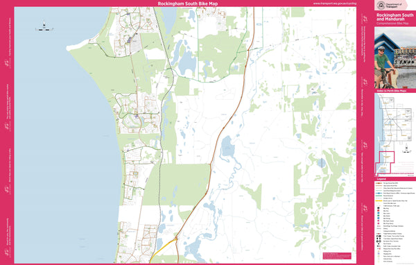 Rockingham - South Mandurah Cycle Map