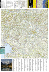 Slovenia National Geographic Folded Map