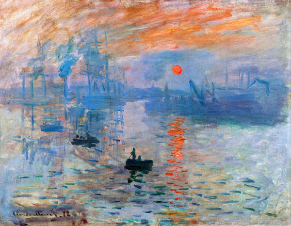 Sunrise (1872) by Claude Monet