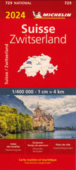 Switzerland Michelin Map 729