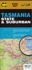 Tasmania State & Suburban UBD Map 770