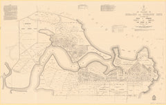 Bermagui Historic Wall Map 1957