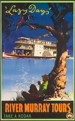 TRAVEL POSTER - River Murray Tours