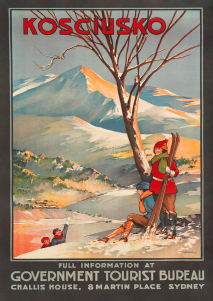 TRAVEL POSTER - Kosciusko