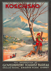 TRAVEL POSTER - Kosciusko