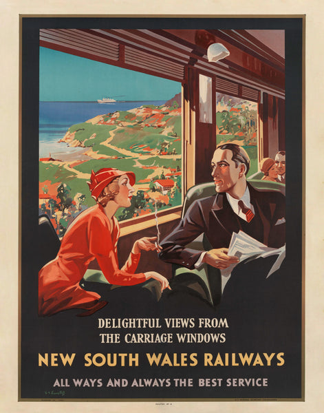 TRAVEL POSTER - New South Wales Railways