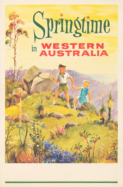 TRAVEL POSTER - Springtime in Western Australia