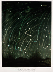 'The November Meteors' from the Trouvelot astronomical drawings (1881-1882) by E. L. Trouvelot