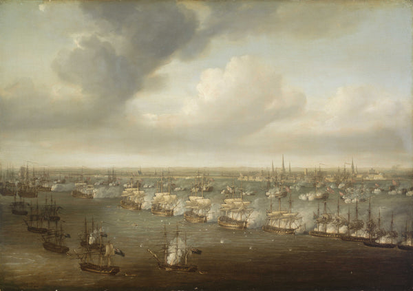 The Battle of Copenhagen by Nicholas Pocock