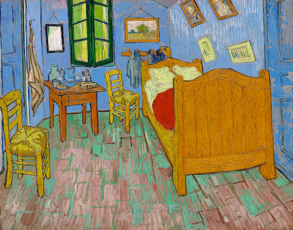 The Bedroom (1889) by Vincent Van Gogh