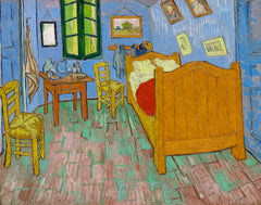 The Bedroom (1889) by Vincent Van Gogh