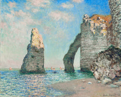 The Cliffs at Étretat (1885) by Claude Monet