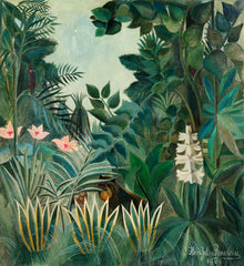 The Equatorial Jungle (1909) by Henri Rousseau