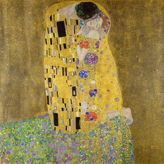 The Kiss (1907–1908) by Gustav Klimt