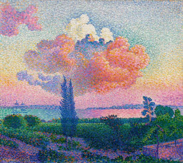 The Pink Cloud (1896) by Henri-Edmond Cross