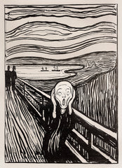 The Scream (1895) by Edvard Munch