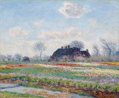 Tulip Fields at Sassenheim (1886) by Claude Monet