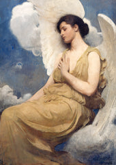 Winged Figure (1889) painting by Abbott Handerson Thayer