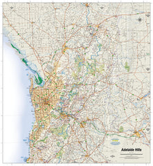 Adelaide Hills & Barossa Cartographics Map