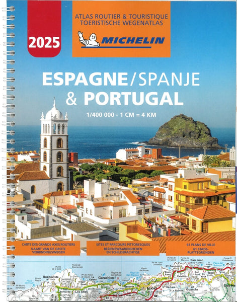 Spain & Portugal Road Atlas Michelin