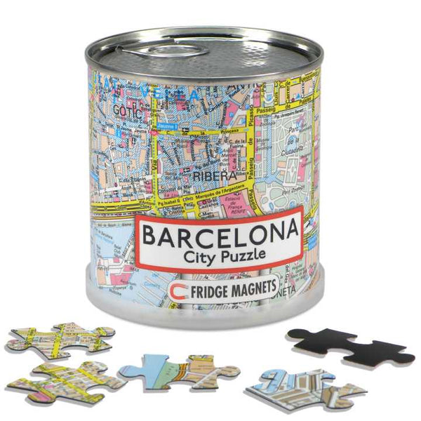 Barcelona Magnetic 100 Piece Puzzle