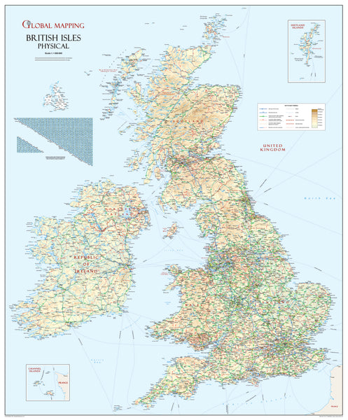 Great Britain & Ireland - Maps & Guides