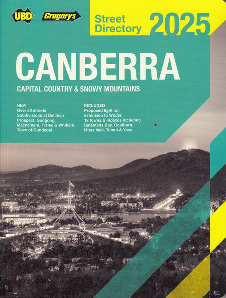 Canberra Street Directory UBD