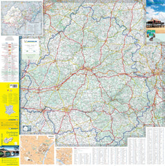 France Corrèze / Dordogne Michelin Map 329