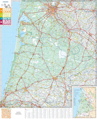 France Gironde / Landes Michelin Map 335