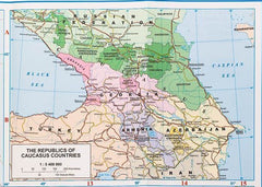 Caucasus Gizi Maps Folded